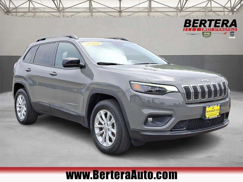 used 2022 Jeep Cherokee car, priced at $25,669