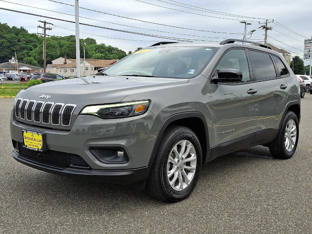 used 2022 Jeep Cherokee car, priced at $25,669