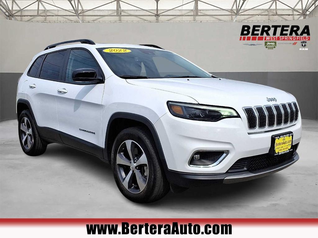 used 2022 Jeep Cherokee car, priced at $26,878