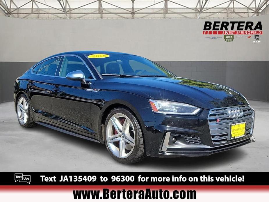 used 2018 Audi S5 car, priced at $26,165