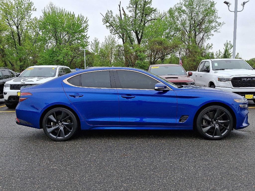 used 2022 Genesis G70 car, priced at $34,349