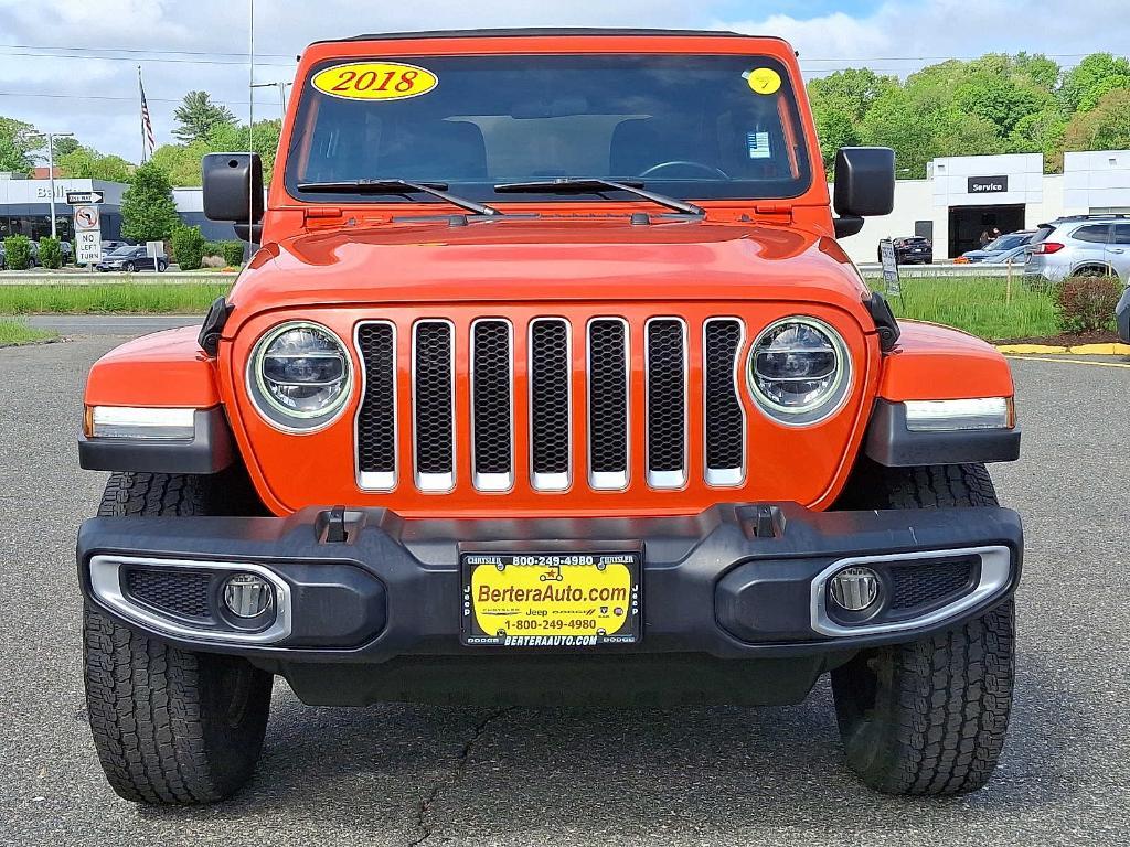 used 2018 Jeep Wrangler Unlimited car, priced at $23,874