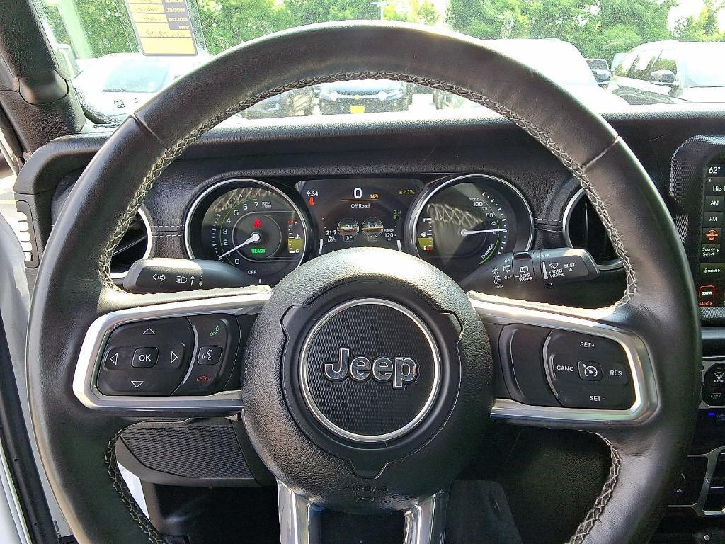 used 2022 Jeep Wrangler Unlimited 4xe car, priced at $31,788