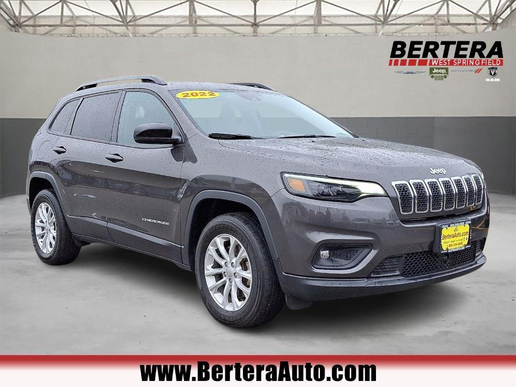 used 2022 Jeep Cherokee car, priced at $25,995
