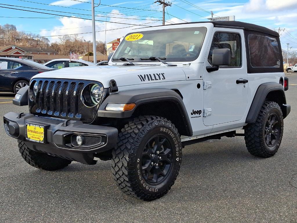 used 2021 Jeep Wrangler car, priced at $28,624