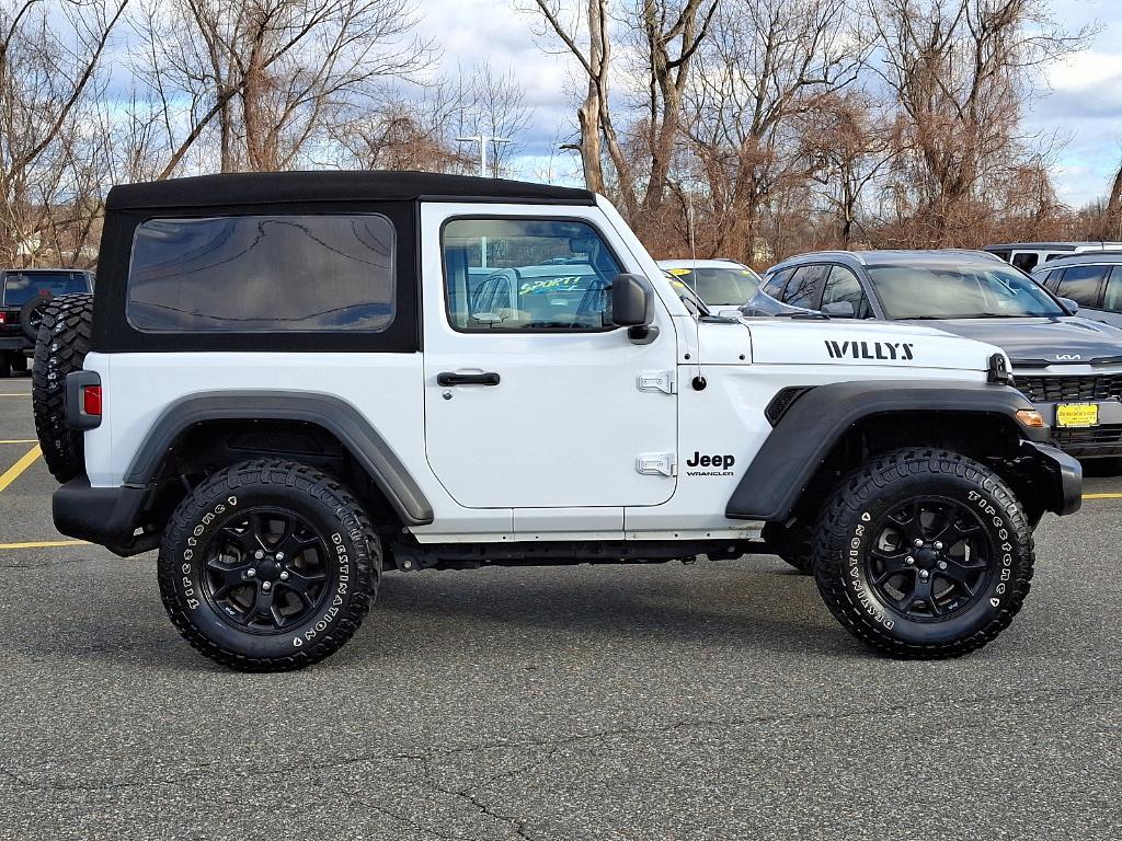 used 2021 Jeep Wrangler car, priced at $28,624