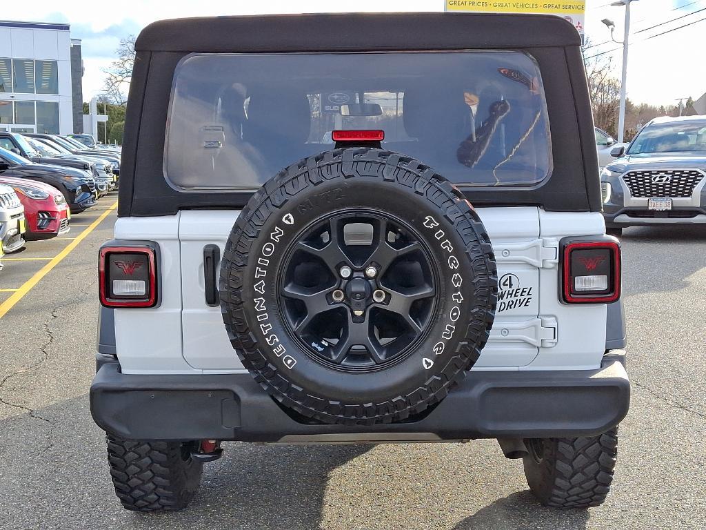 used 2021 Jeep Wrangler car, priced at $28,624