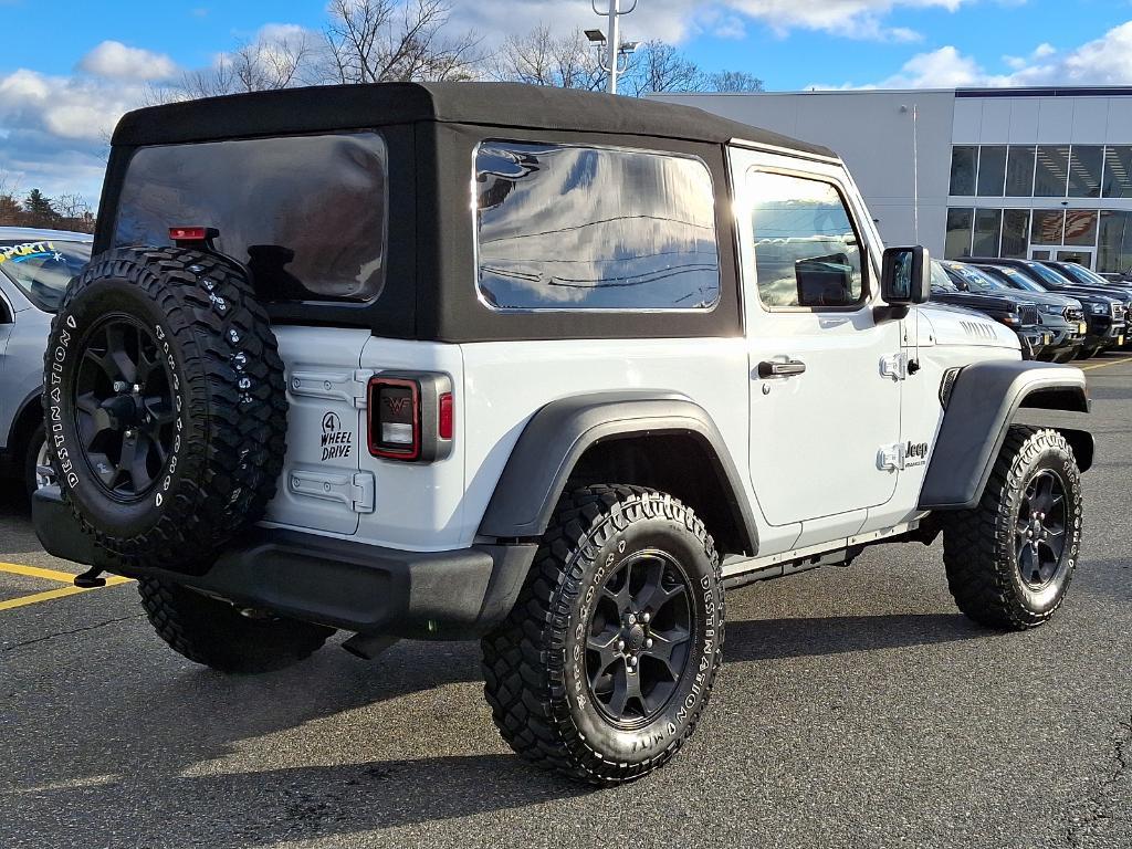 used 2021 Jeep Wrangler car, priced at $28,624