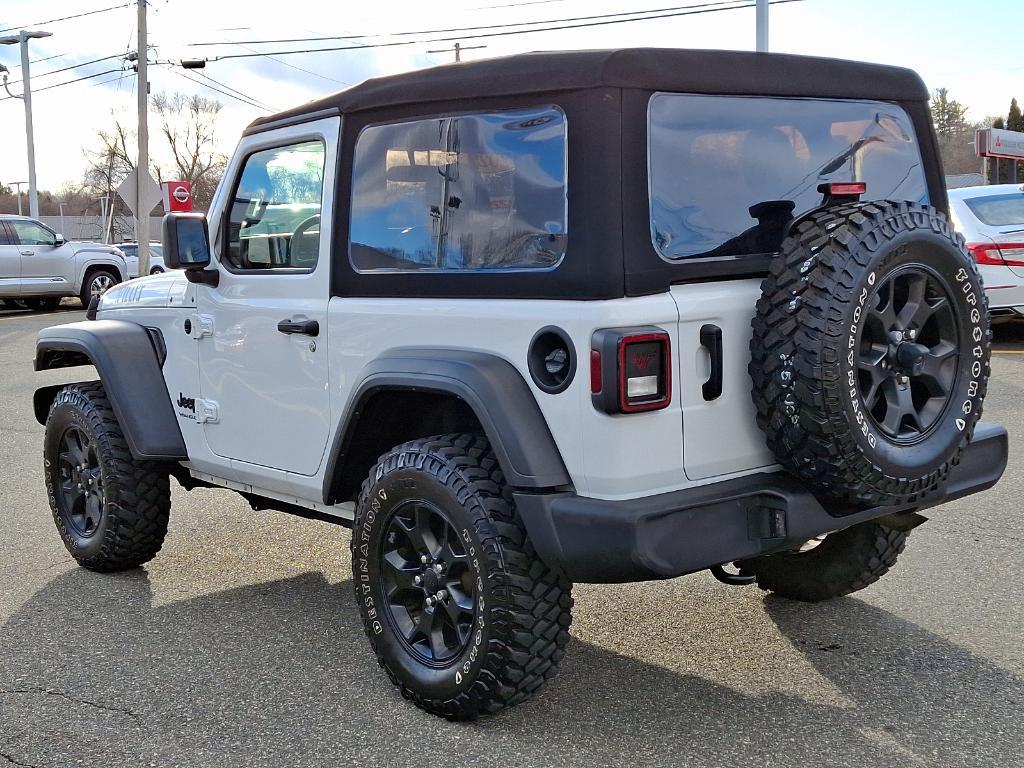 used 2021 Jeep Wrangler car, priced at $28,624