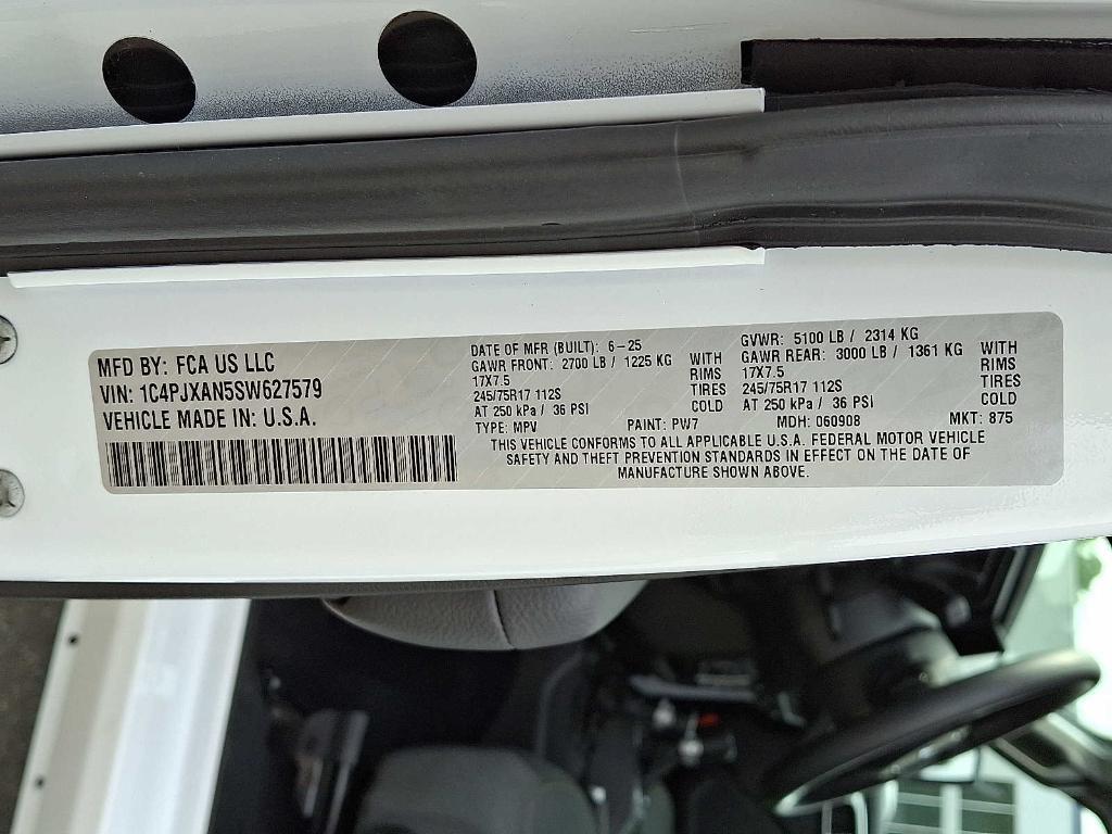 new 2025 Jeep Wrangler car