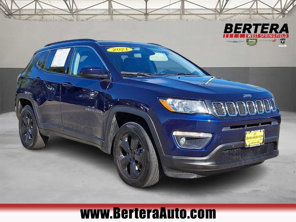 used 2021 Jeep Compass car, priced at $20,889