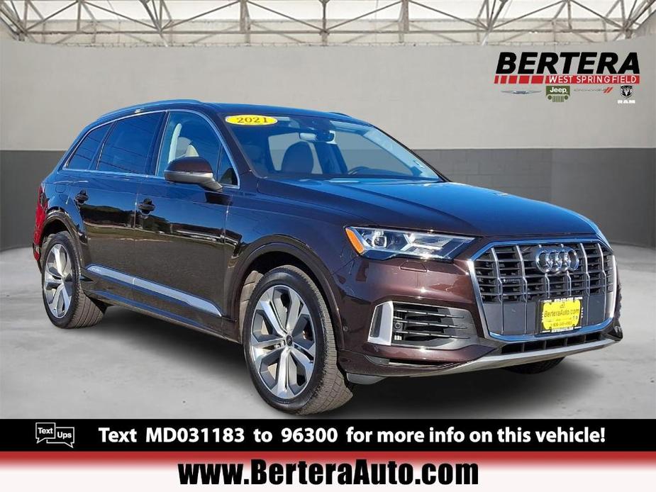 used 2021 Audi Q7 car, priced at $38,753