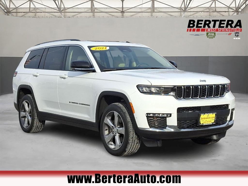 used 2021 Jeep Grand Cherokee L car, priced at $30,995