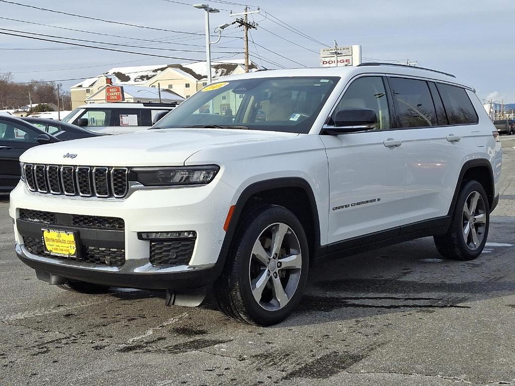 used 2021 Jeep Grand Cherokee L car, priced at $30,995