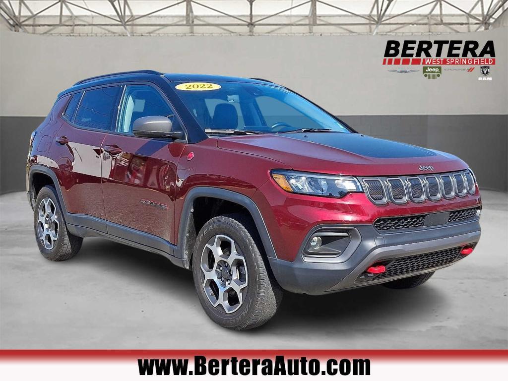 used 2022 Jeep Compass car, priced at $23,974