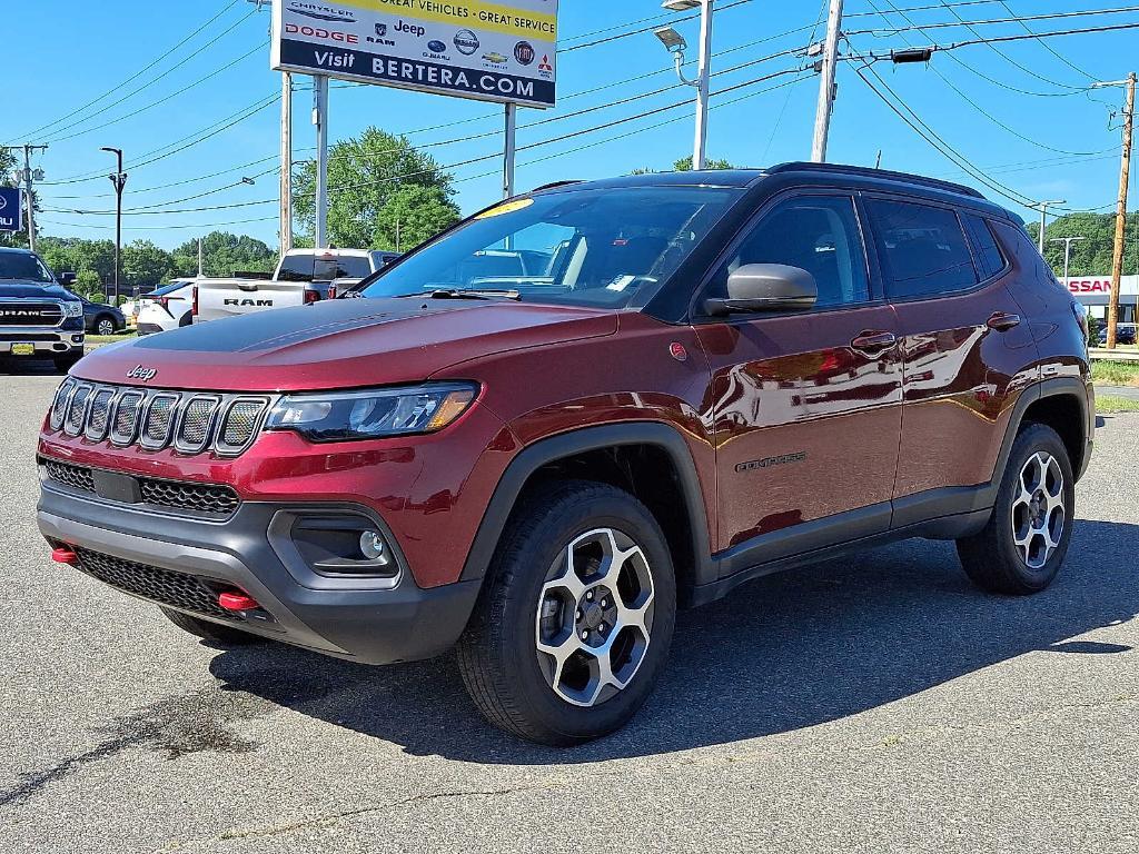 used 2022 Jeep Compass car, priced at $23,974