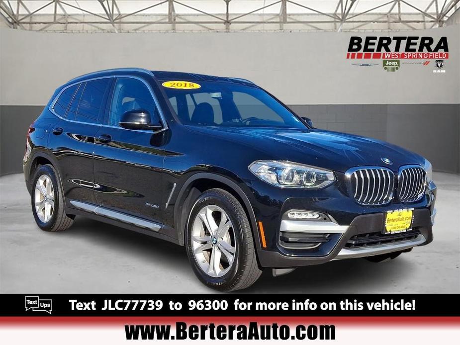 used 2018 BMW X3 car, priced at $18,087