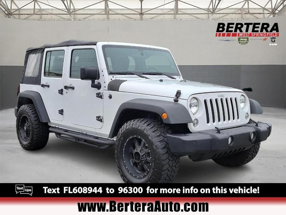 used 2015 Jeep Wrangler Unlimited car, priced at $20,163