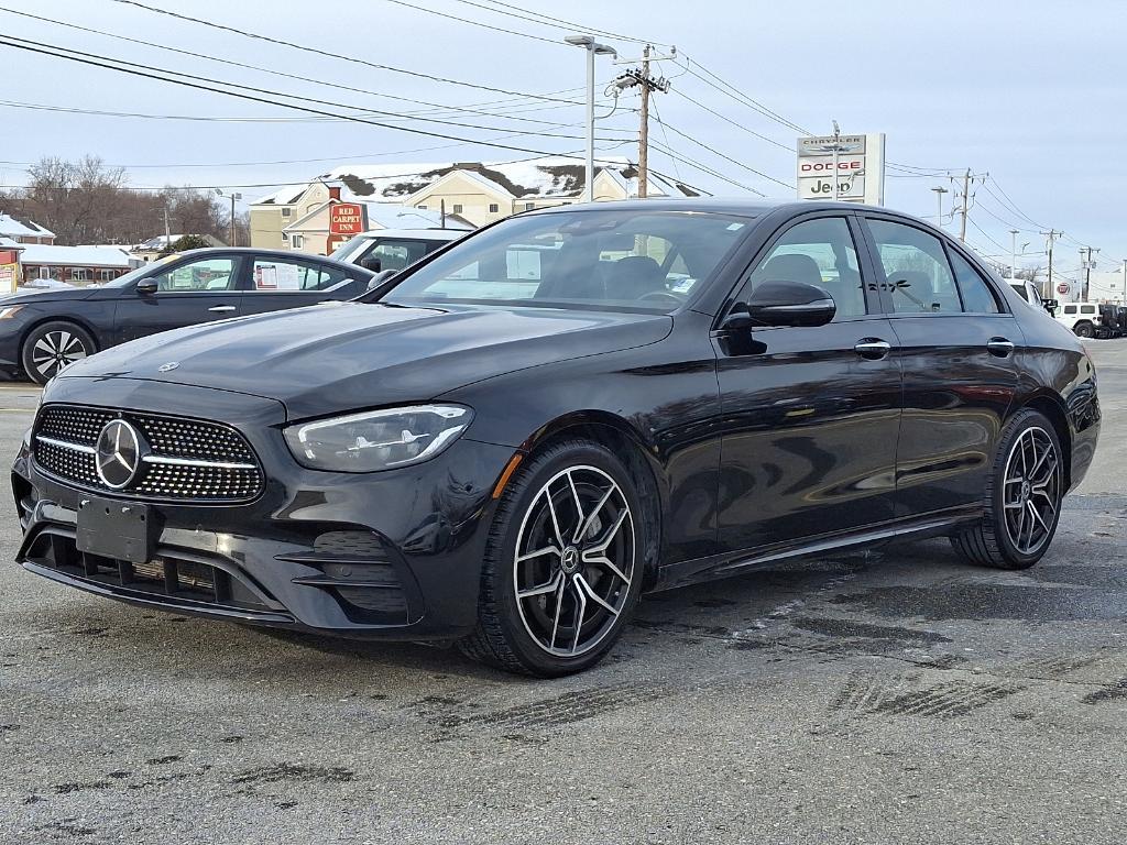 used 2021 Mercedes-Benz E-Class car, priced at $34,995