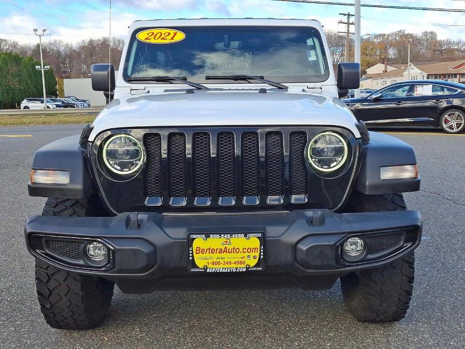 used 2021 Jeep Wrangler Unlimited car, priced at $34,495