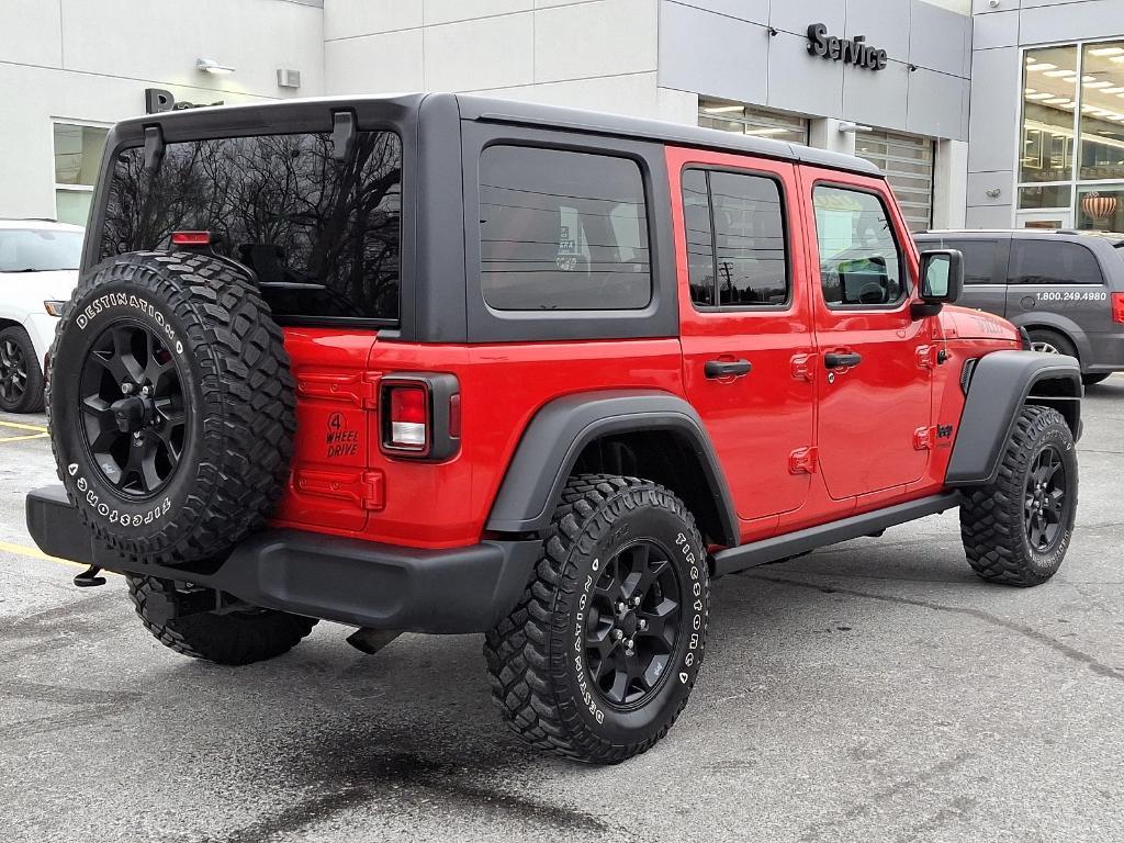 used 2020 Jeep Wrangler Unlimited car, priced at $28,995