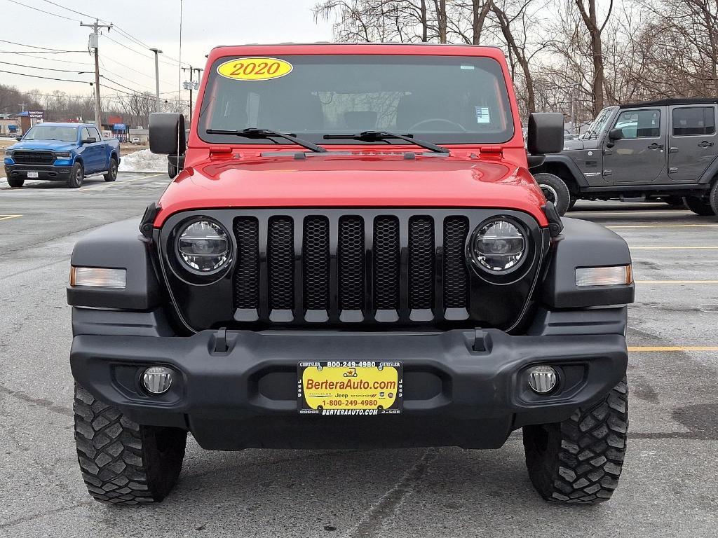 used 2020 Jeep Wrangler Unlimited car, priced at $28,995