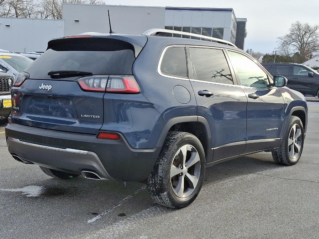 used 2021 Jeep Cherokee car, priced at $23,400