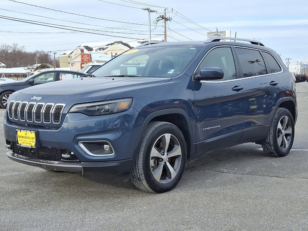 used 2021 Jeep Cherokee car, priced at $23,400