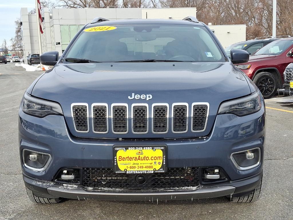 used 2021 Jeep Cherokee car, priced at $23,400