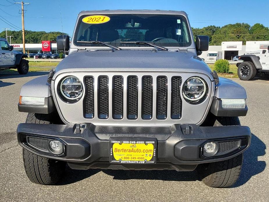 used 2021 Jeep Wrangler Unlimited car, priced at $34,974