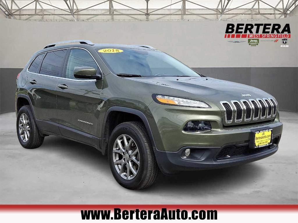 used 2018 Jeep Cherokee car, priced at $16,810