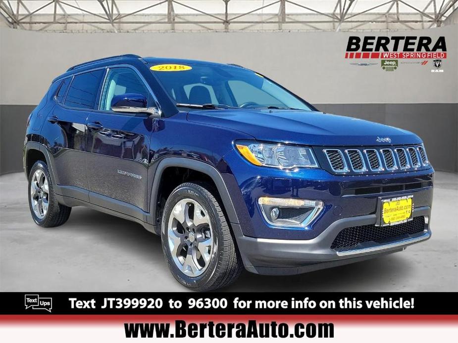 used 2018 Jeep Compass car, priced at $17,879