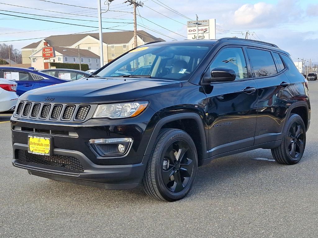 used 2021 Jeep Compass car, priced at $20,595