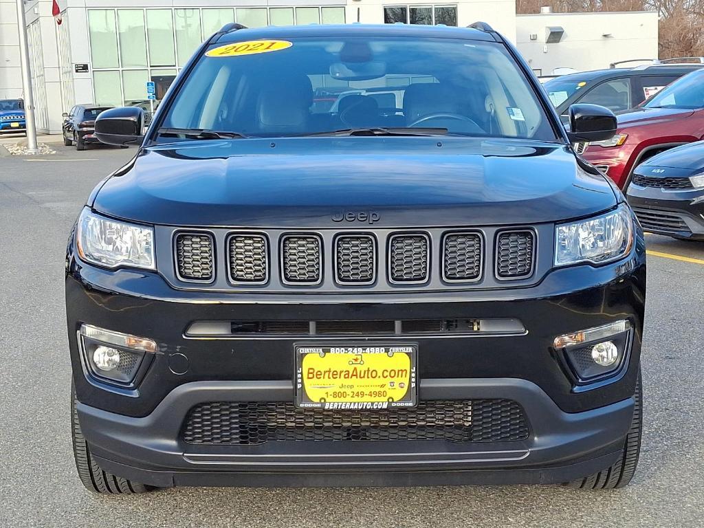 used 2021 Jeep Compass car, priced at $20,595