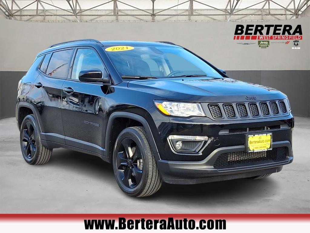 used 2021 Jeep Compass car, priced at $20,595