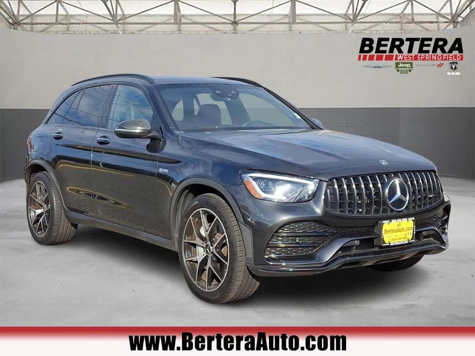 used 2020 Mercedes-Benz AMG GLC 43 car, priced at $34,728