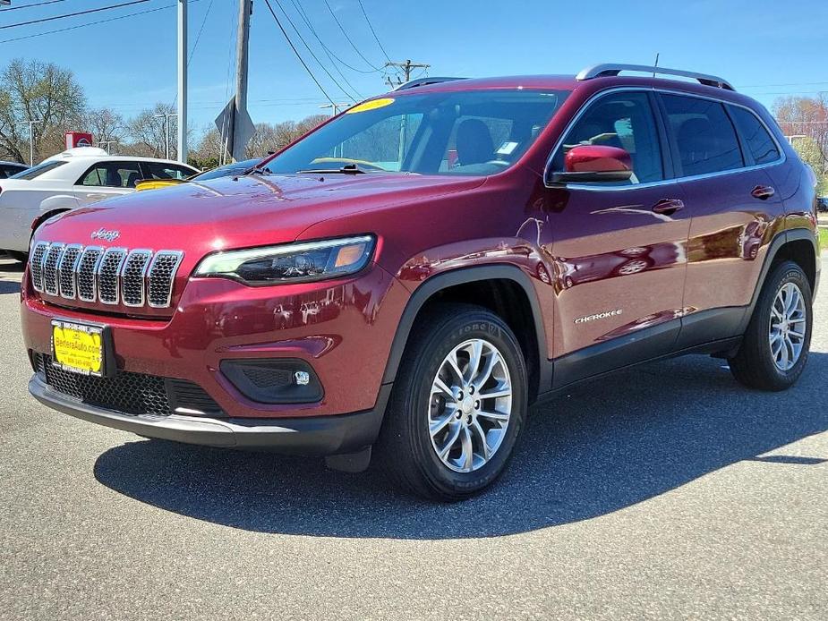 used 2019 Jeep Cherokee car, priced at $18,954