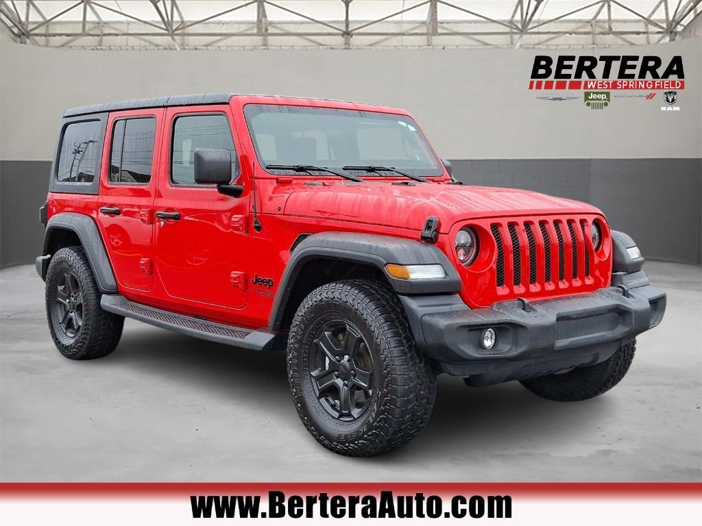 used 2021 Jeep Wrangler Unlimited car, priced at $28,995