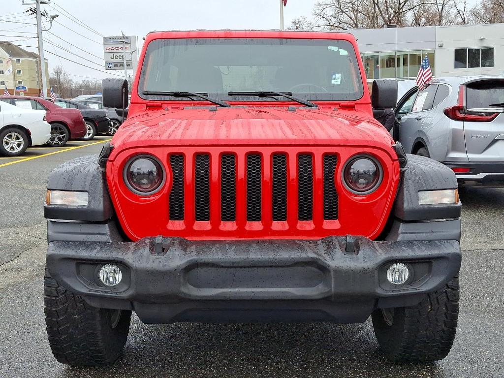 used 2021 Jeep Wrangler Unlimited car, priced at $29,697