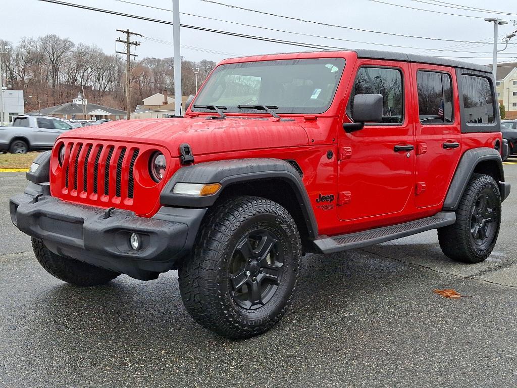 used 2021 Jeep Wrangler Unlimited car, priced at $29,697