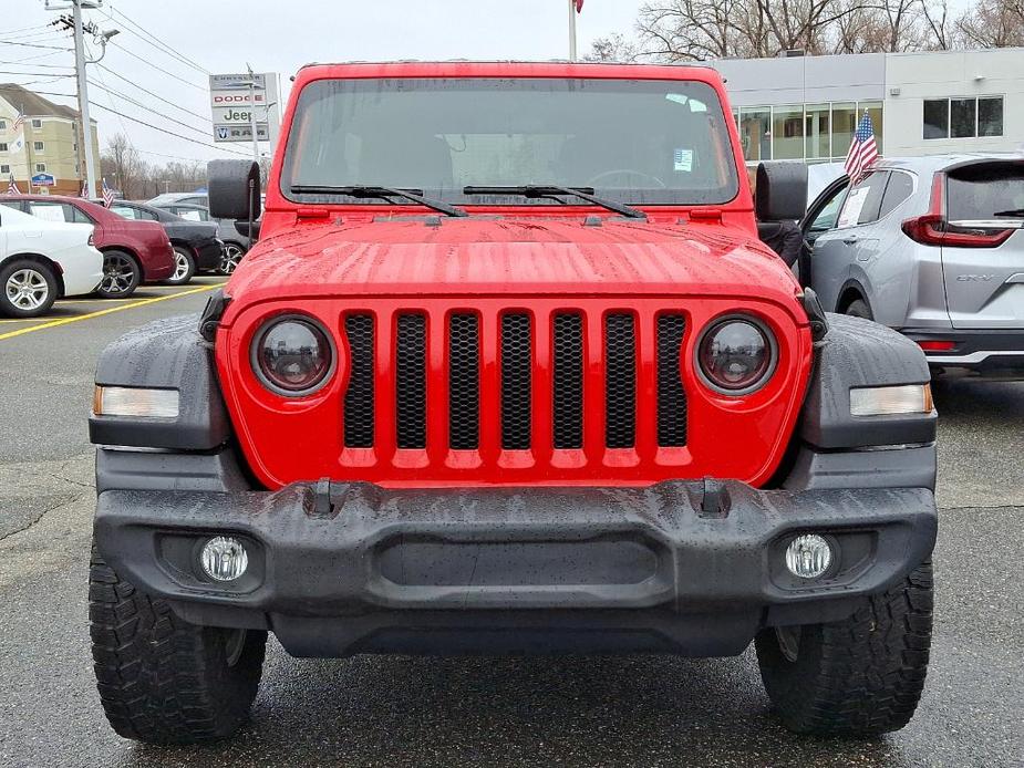 used 2021 Jeep Wrangler Unlimited car, priced at $28,995