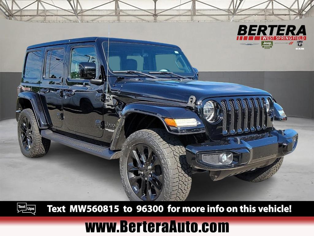 used 2021 Jeep Wrangler Unlimited car, priced at $34,740