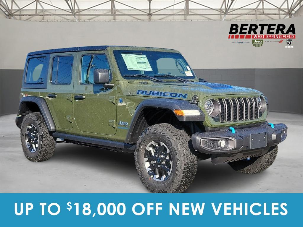 new 2024 Jeep Wrangler 4xe car, priced at $54,055