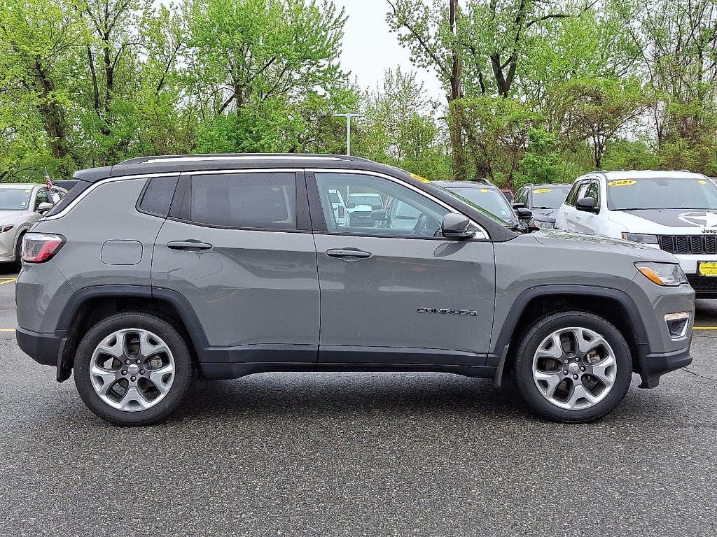 used 2021 Jeep Compass car, priced at $19,209