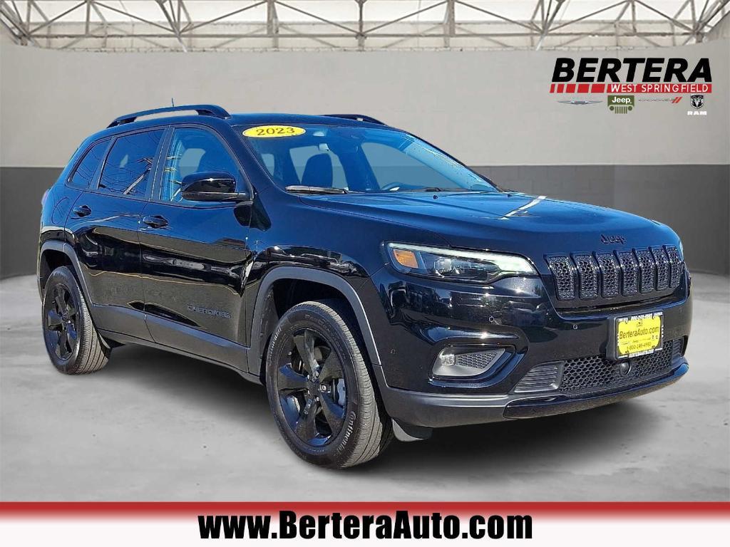 used 2023 Jeep Cherokee car, priced at $24,956