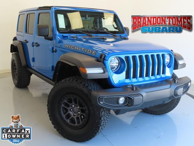 used 2022 Jeep Wrangler Unlimited car, priced at $43,000