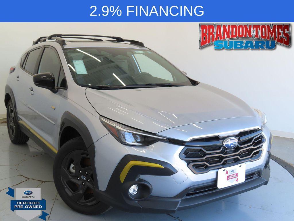 used 2024 Subaru Crosstrek car, priced at $27,584
