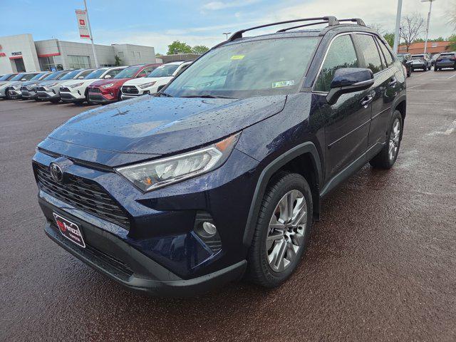 used 2021 Toyota RAV4 car, priced at $34,500