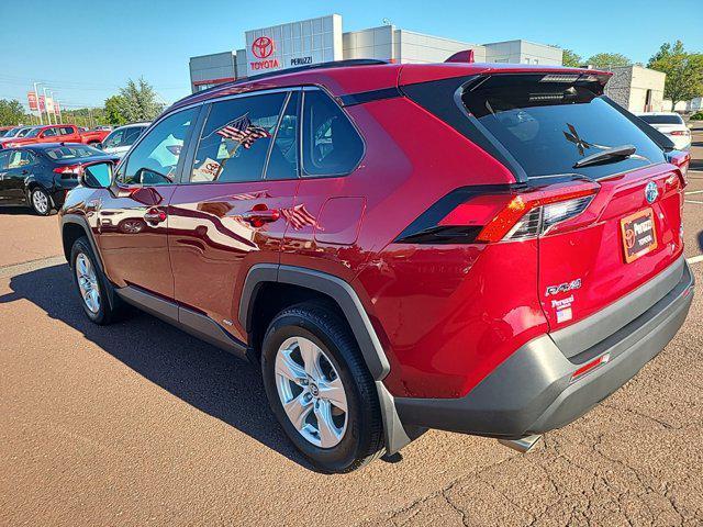 used 2021 Toyota RAV4 Hybrid car, priced at $34,985