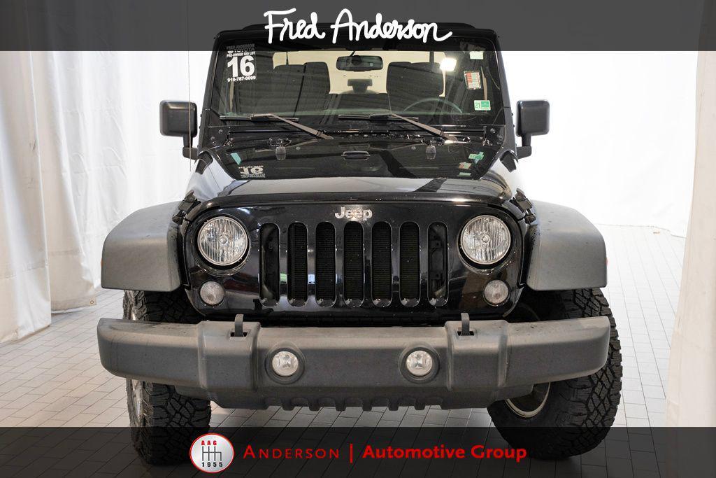used 2016 Jeep Wrangler car, priced at $17,327